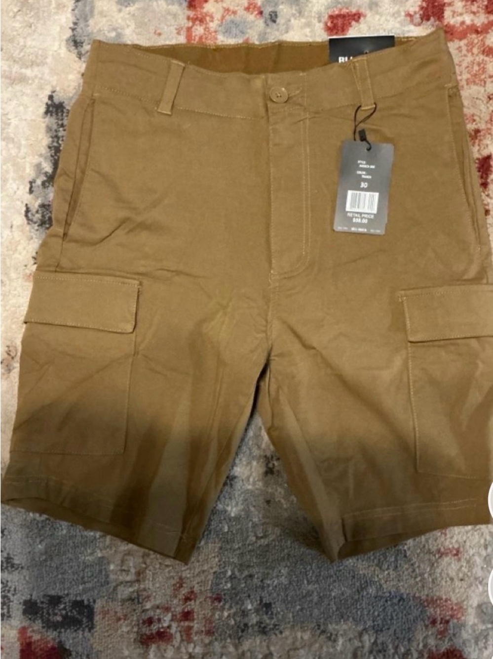 Men's Cargo Shorts — Brown Utility Style by BLUE ROCK